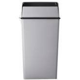 WITT Indoor Confidential Waste Receptacle - 36 gallon, Slate